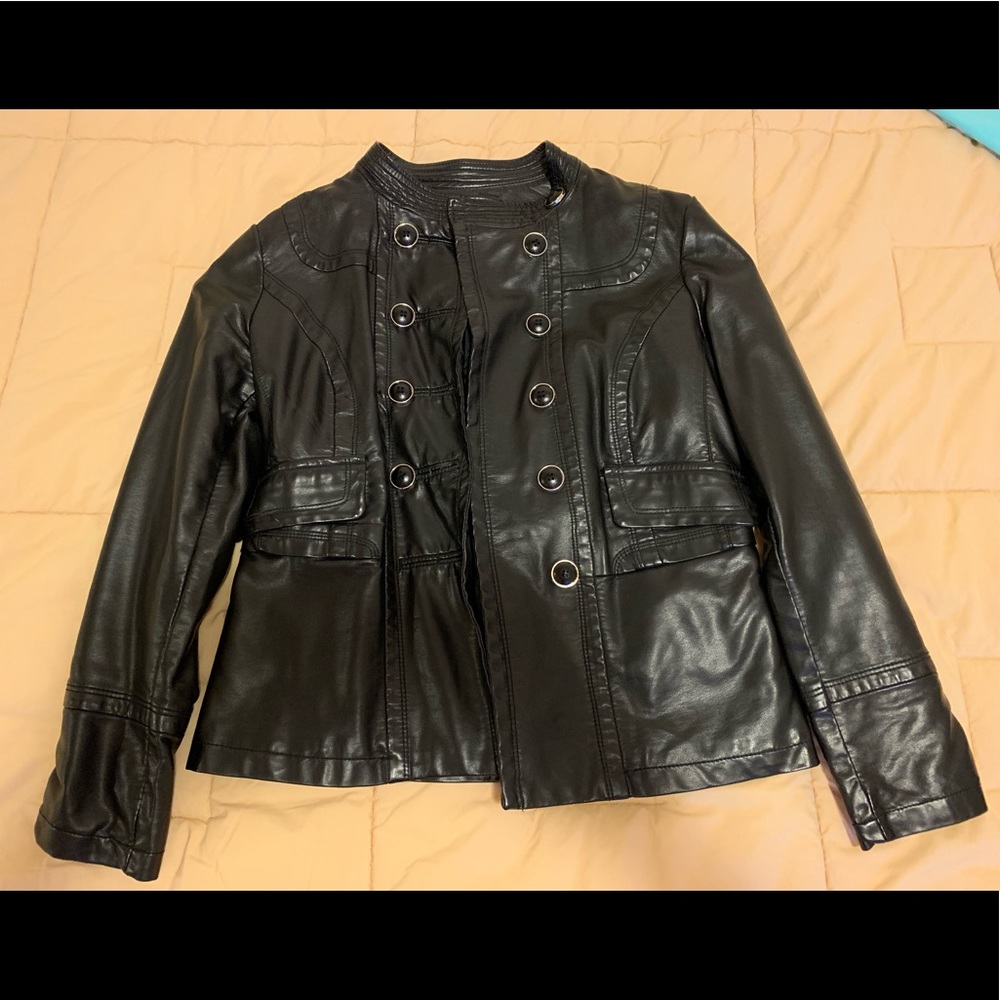 Alfani Leather Jacket